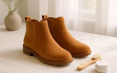 Astuces pour nettoyer ses bottines en daim