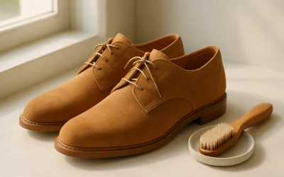 Comment entretenir des chaussures en daim