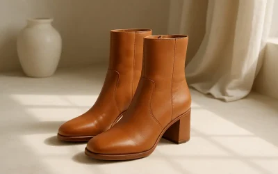 Les nouvelles bottes en cuir pour femme en 2025