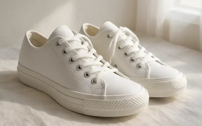 Comment nettoyer des chaussures en toile sans les abîmer ?