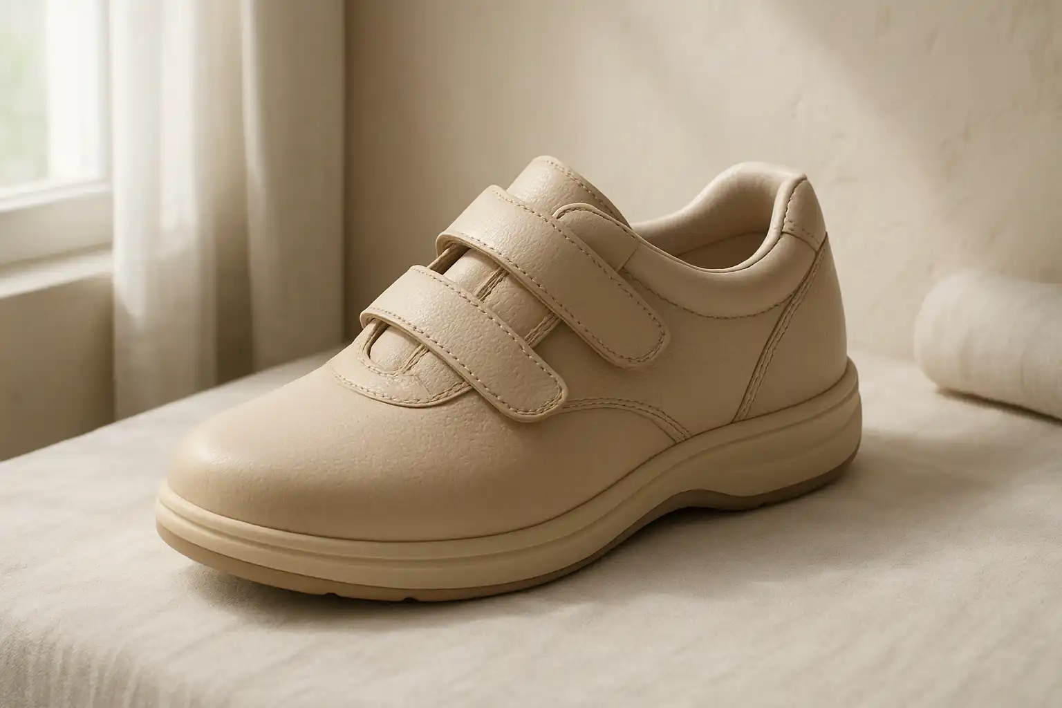 Photo de chaussures confort seniors