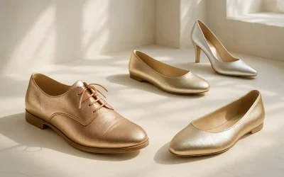 Les chaussures métallisées reviennent-elles à la mode ?