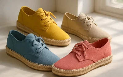 Les nouvelles espadrilles colorées de 2026