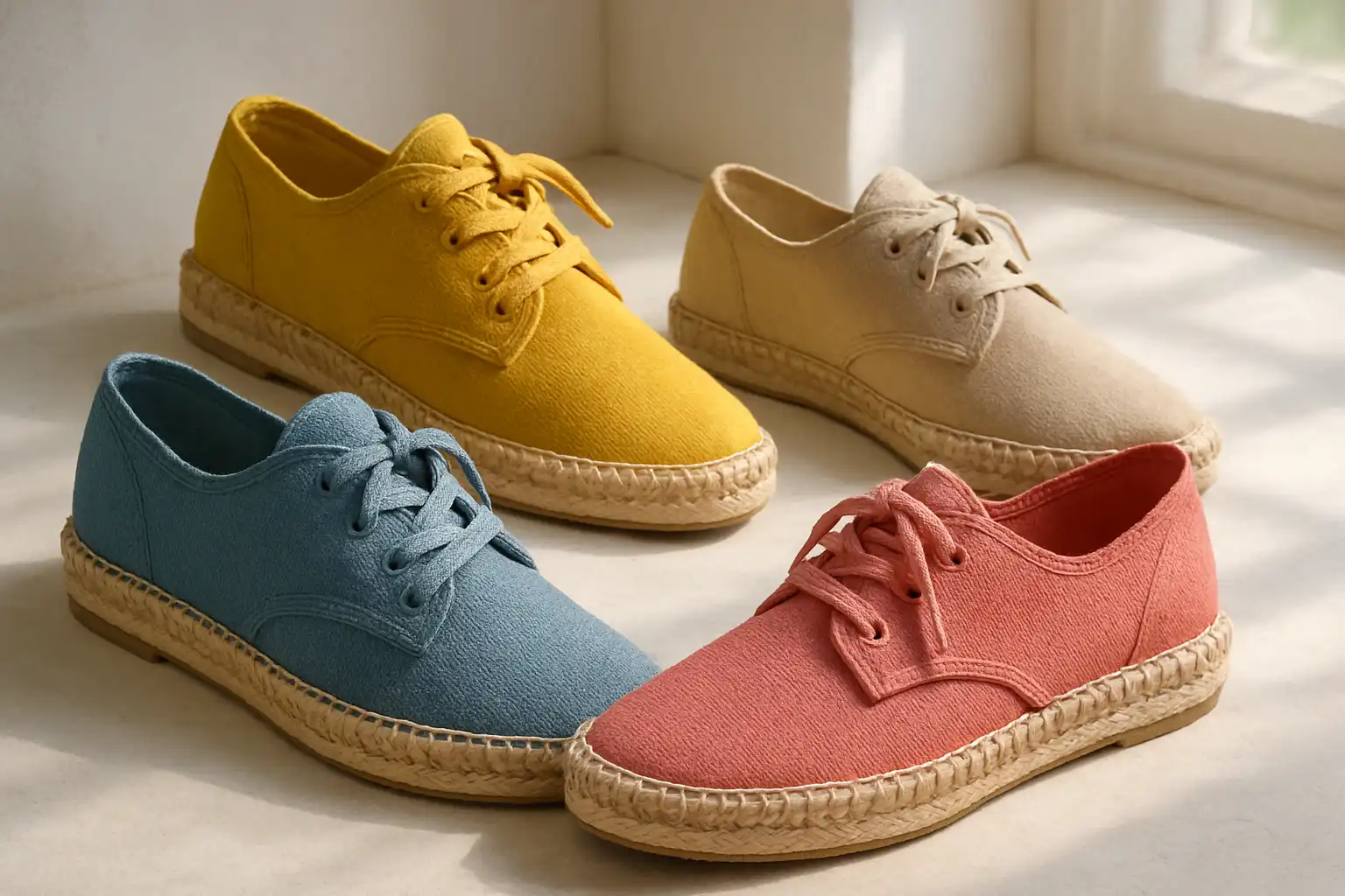 espadrilles colorées