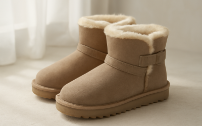Chaussures confortables pour marcher dans la neige