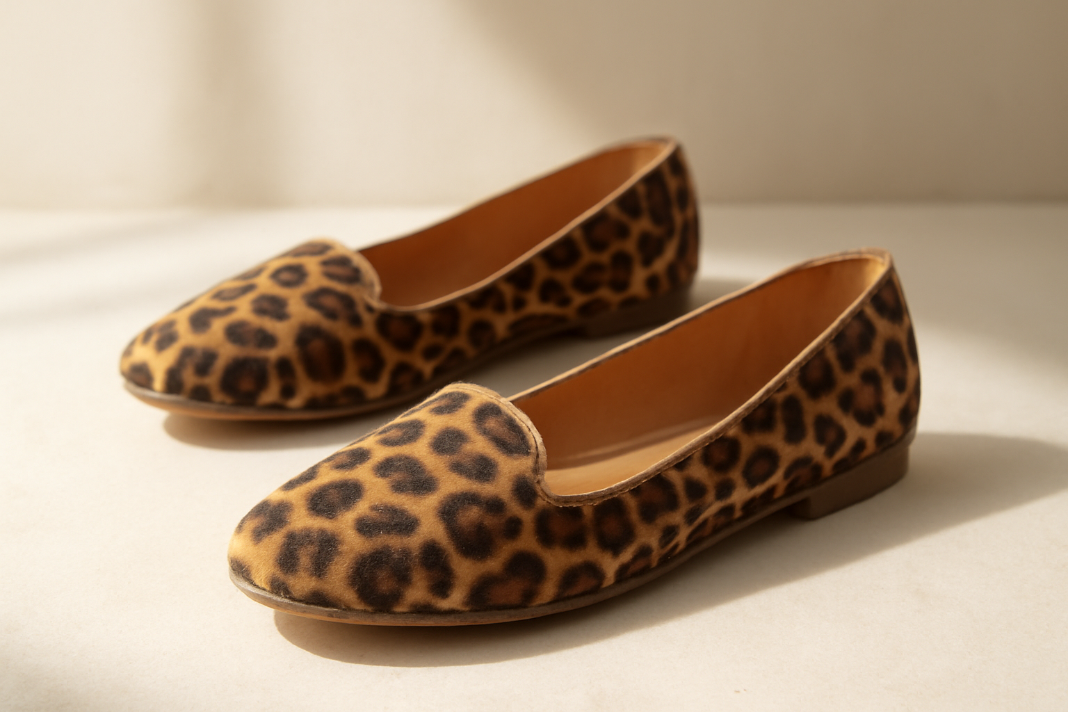 chaussures imprimé animalier