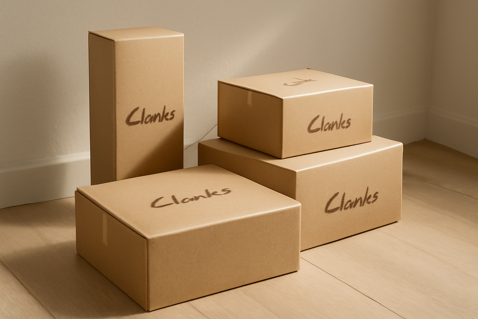 colis clarks prêt à être déposé en relais
