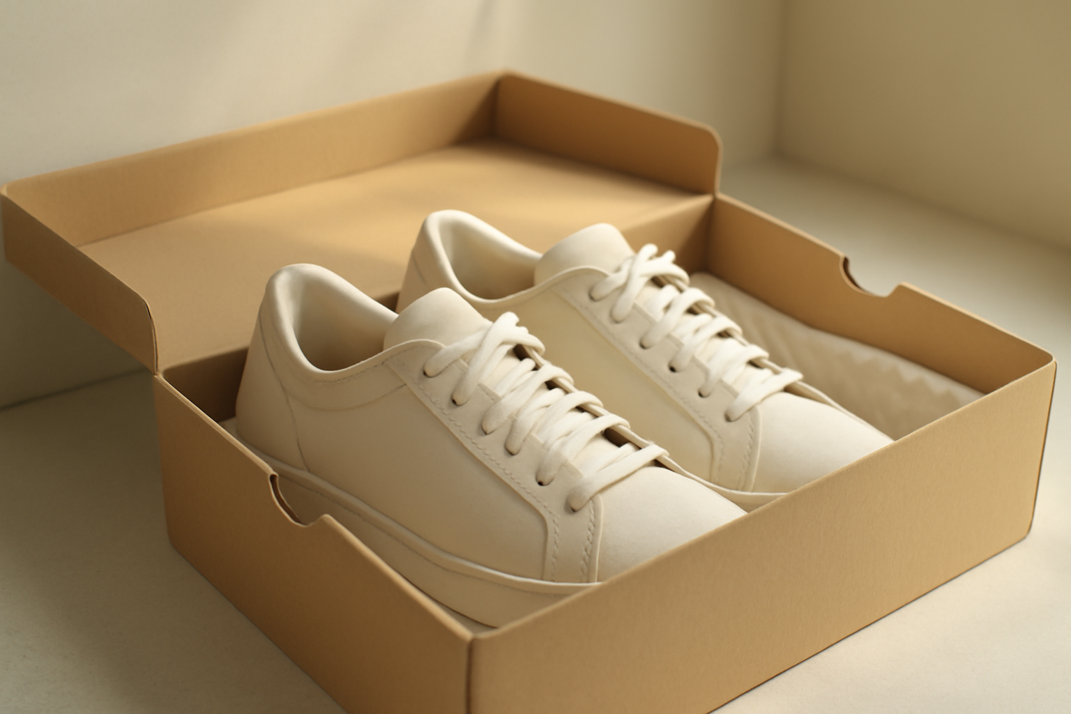 annie-chausseur-retour-foot-korner-en-ligne sneakers dans boîte prête au renvoi