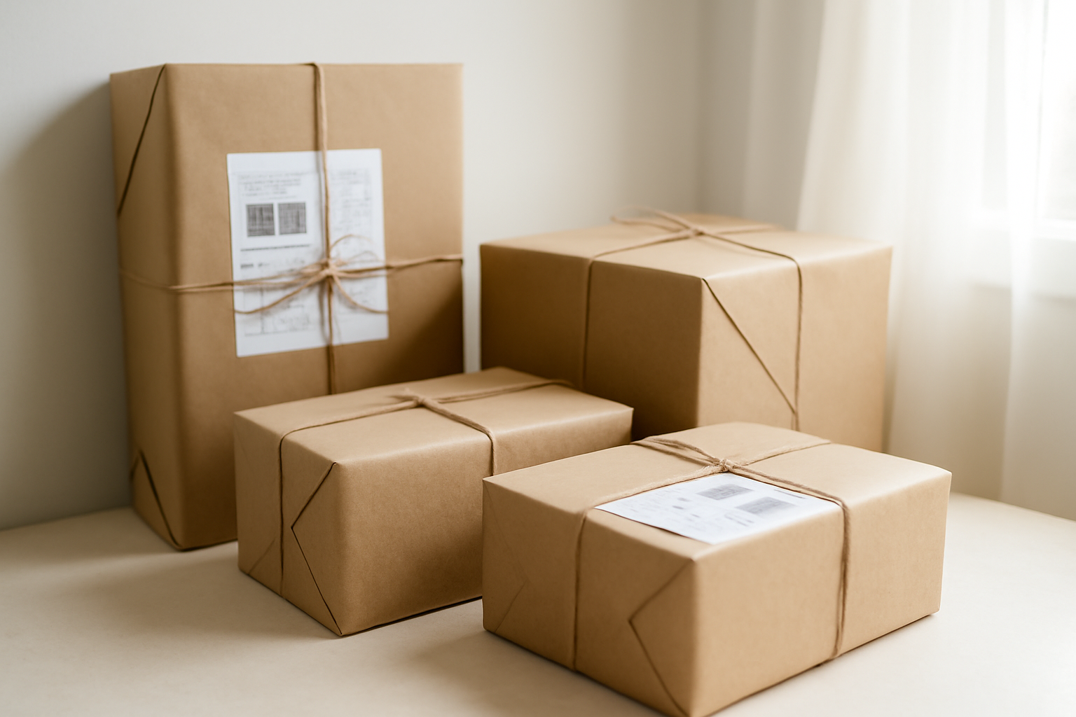 colis modress prêt à être expédié