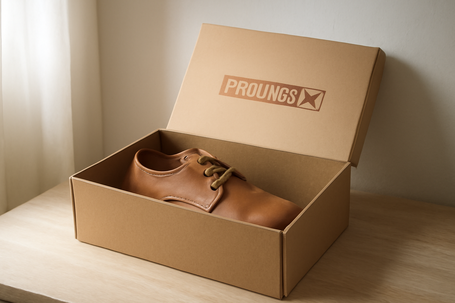 boîte pikolinos ouverte avec chaussures