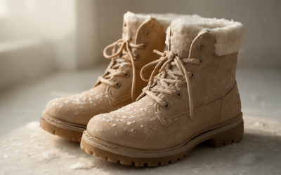 Comment entretenir des chaussures mouillées par la neige ?