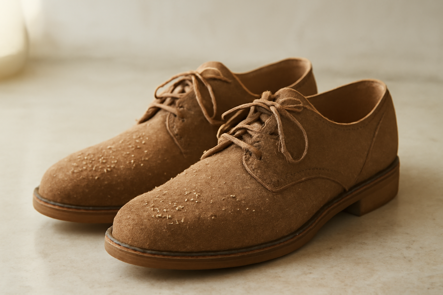 annie-chausseur-astuces-raviver-daim-humide chaussures daim humide