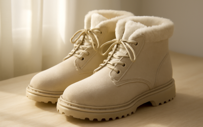 Comment porter des chaussures beiges en hiver ?