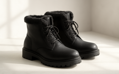 Comment porter des chaussures noires en hiver sans alourdir la tenue ?