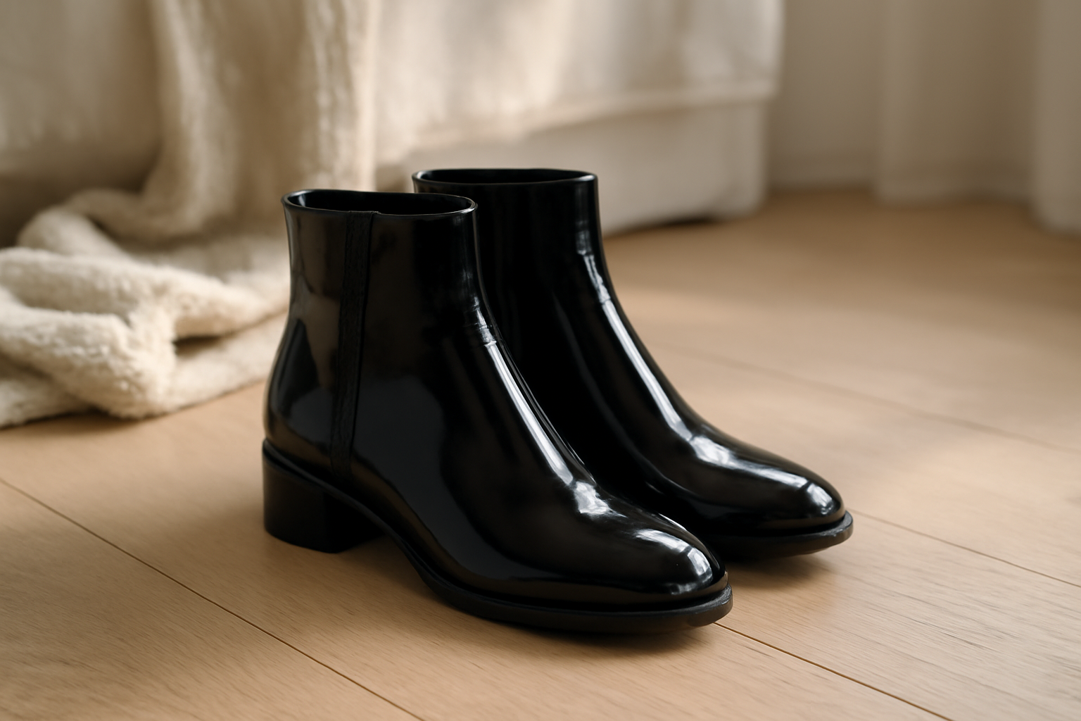 chaussures vernies hiver