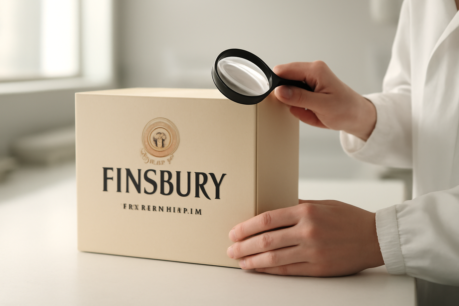 boîte finsbury en contrôle qualité
