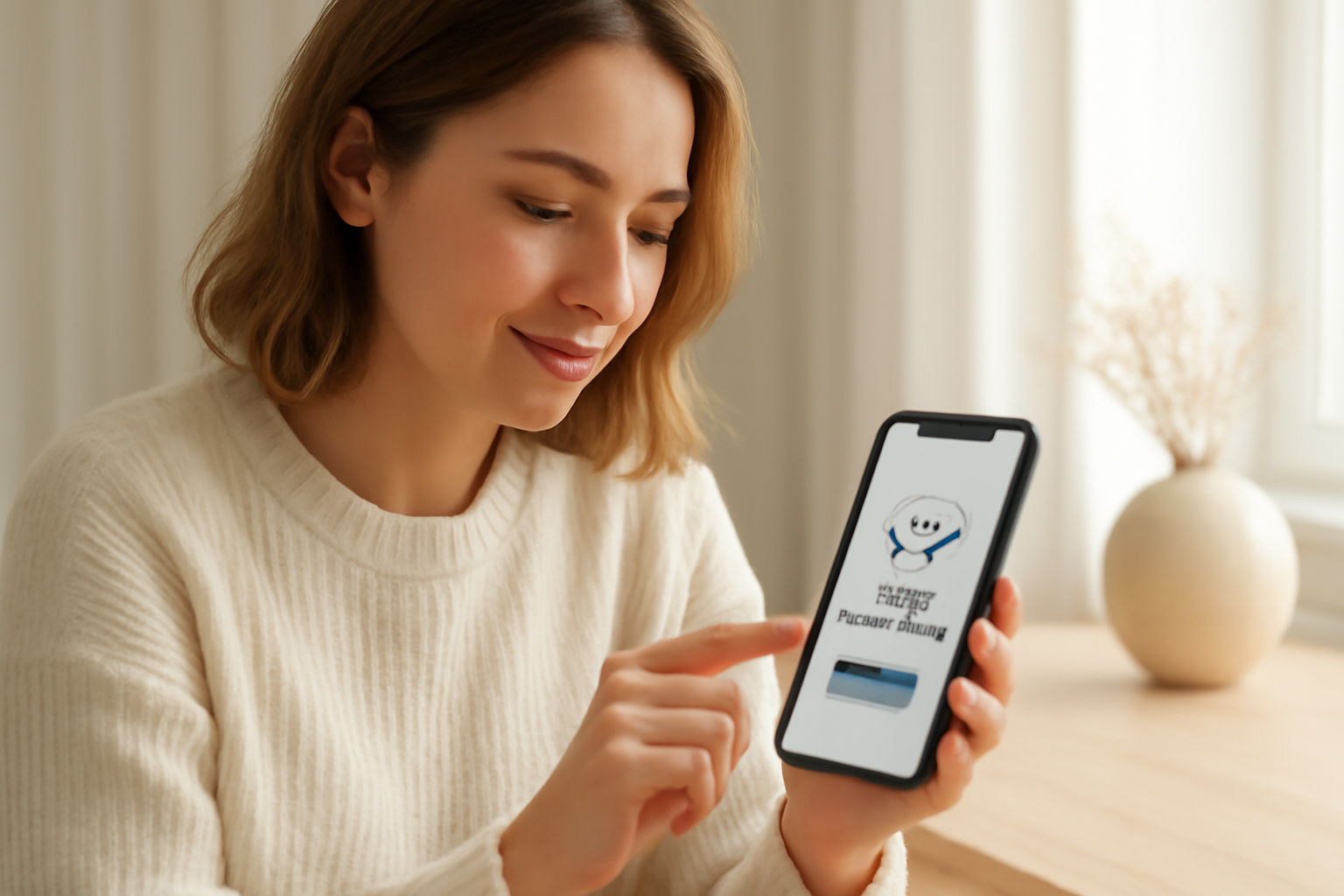 annie-chausseur-delai-remboursement-kiabi cliente vérifiant email de confirmation