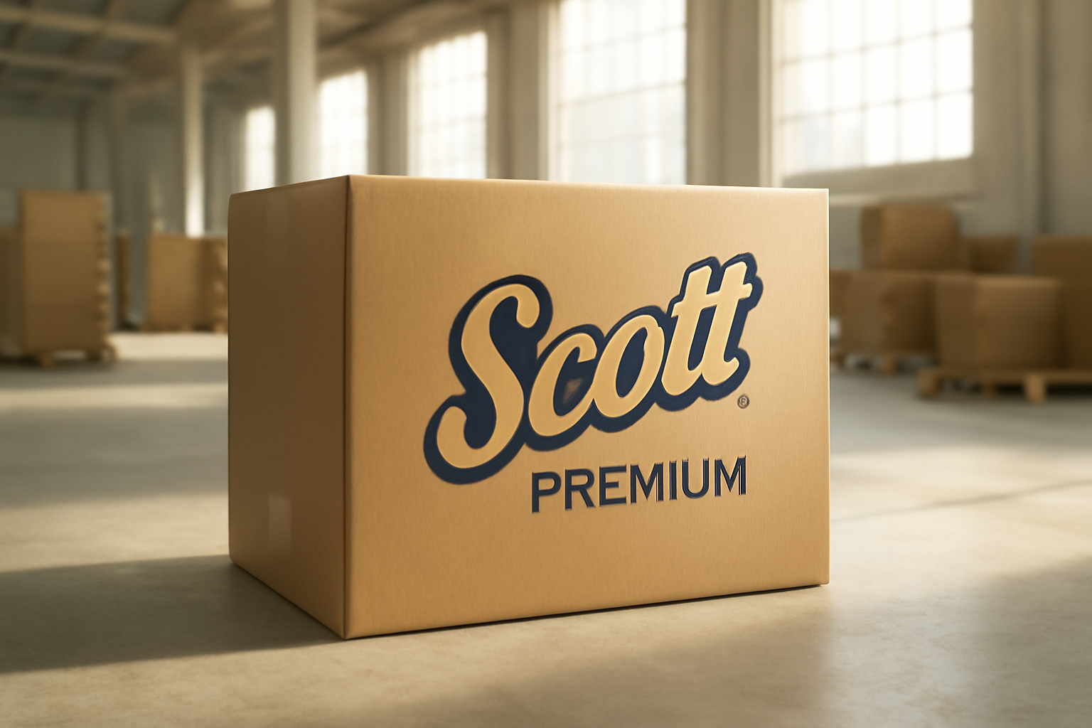 boîte scott premium en entrepôt