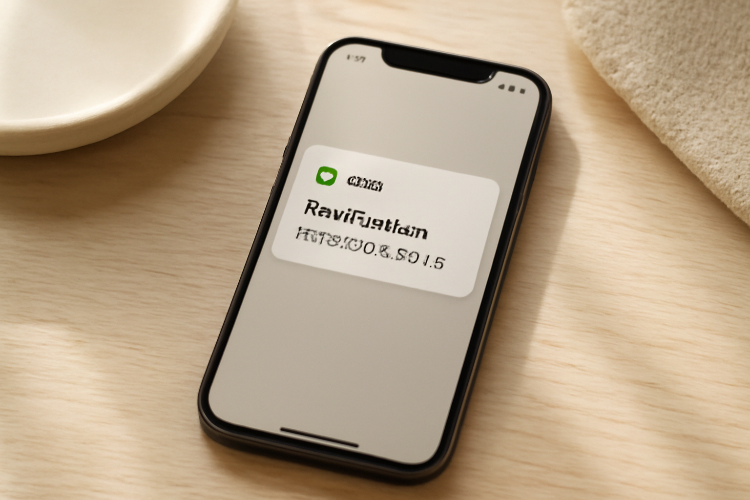 notification bancaire de remboursement