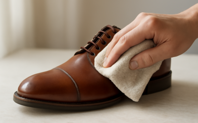 Comment enlever des taches sur des chaussures en cuir facilement ?