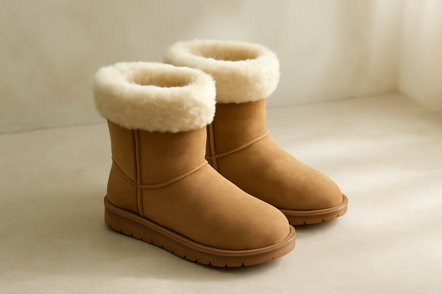 Photo de bottes fourrées