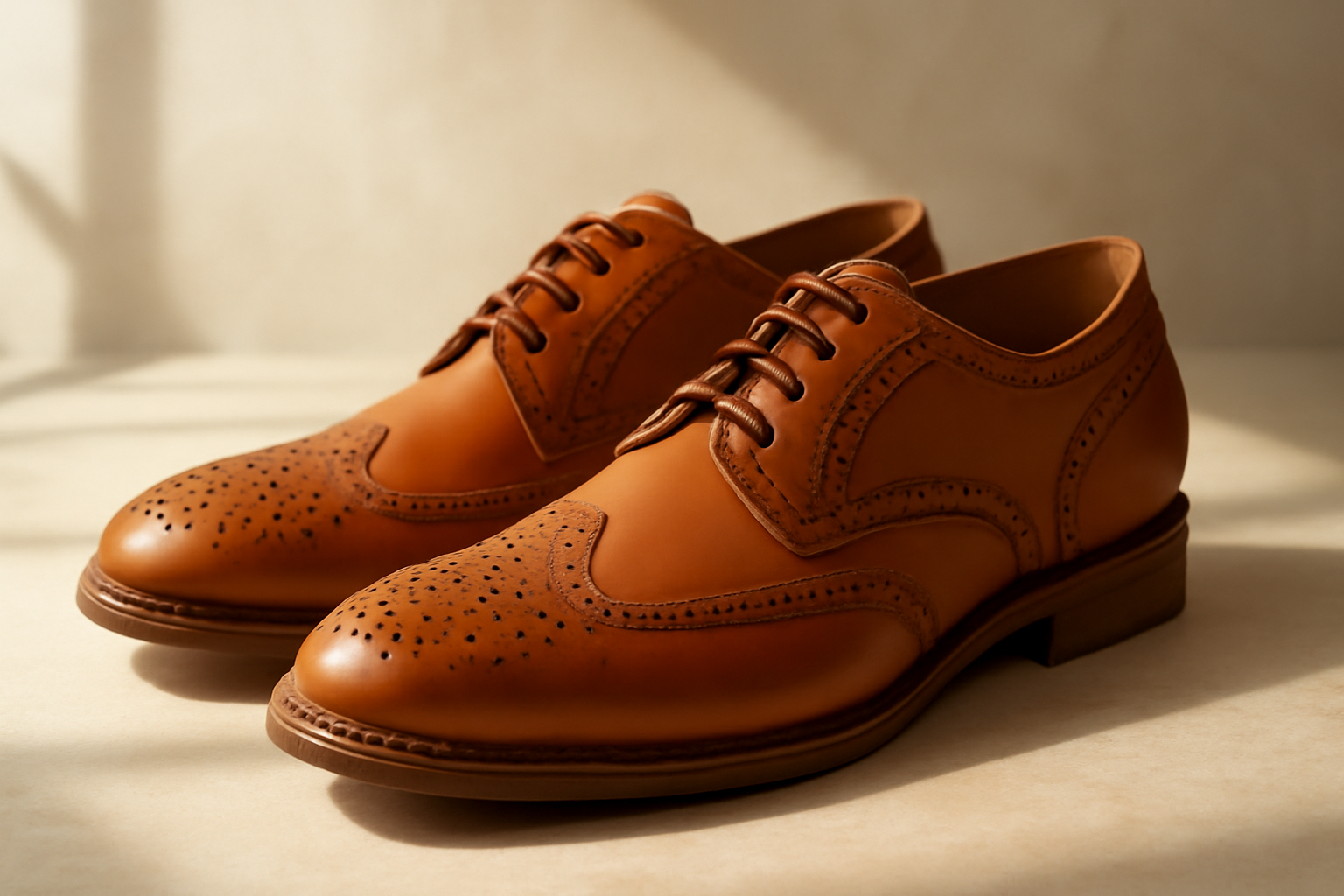 annie-chausseur-chaussures-brogues-explication chaussures en cuir avec perforations décoratives