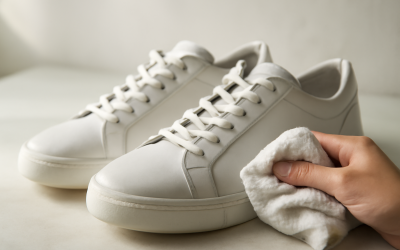 Comment enlever les traces de sel sur des chaussures ?