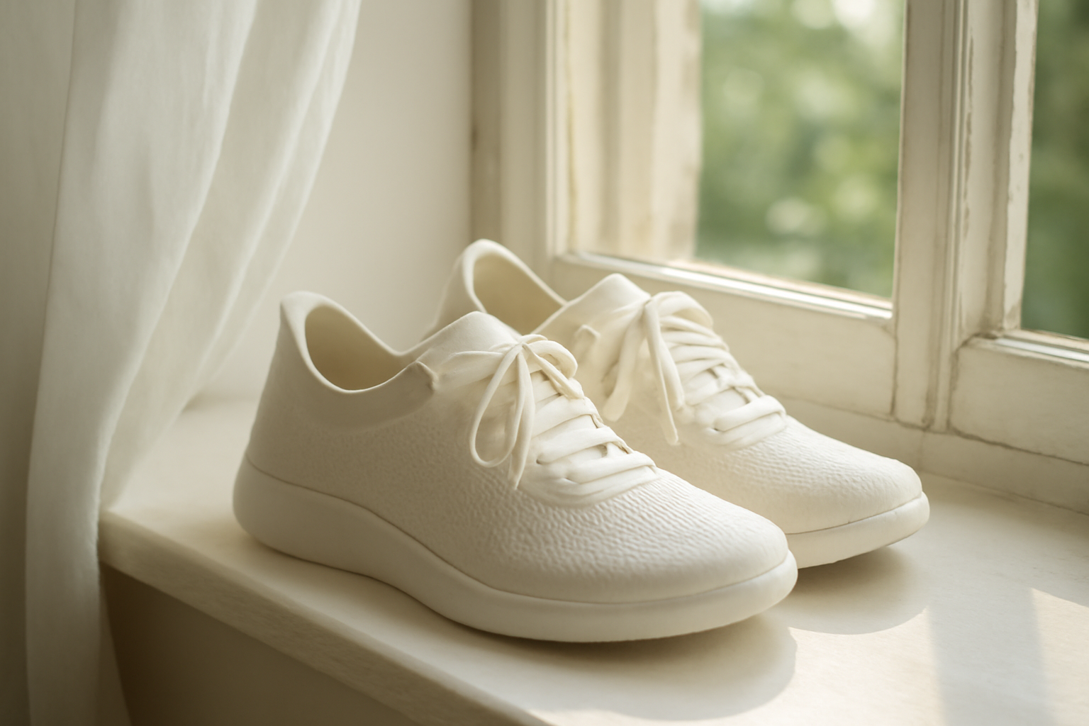 annie-chausseur-eviter-odeur-chaussures-astuces chaussures aérées près d’une fenêtre ouverte
