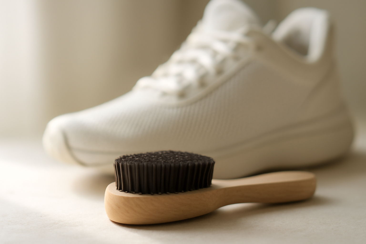 brosse douce nettoyant chaussure en tissu respirant