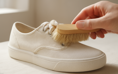 Comment nettoyer des chaussures en toile sans les abîmer ?