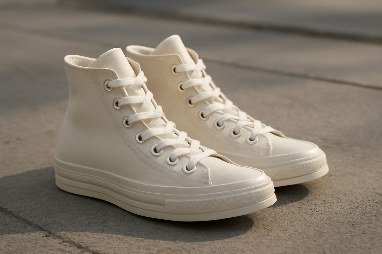 annie-chausseur-nike-blazer-explication sneakers montantes posées sur sol urbain