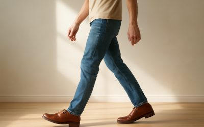 Comment porter des chaussures en cuir avec un jean ?