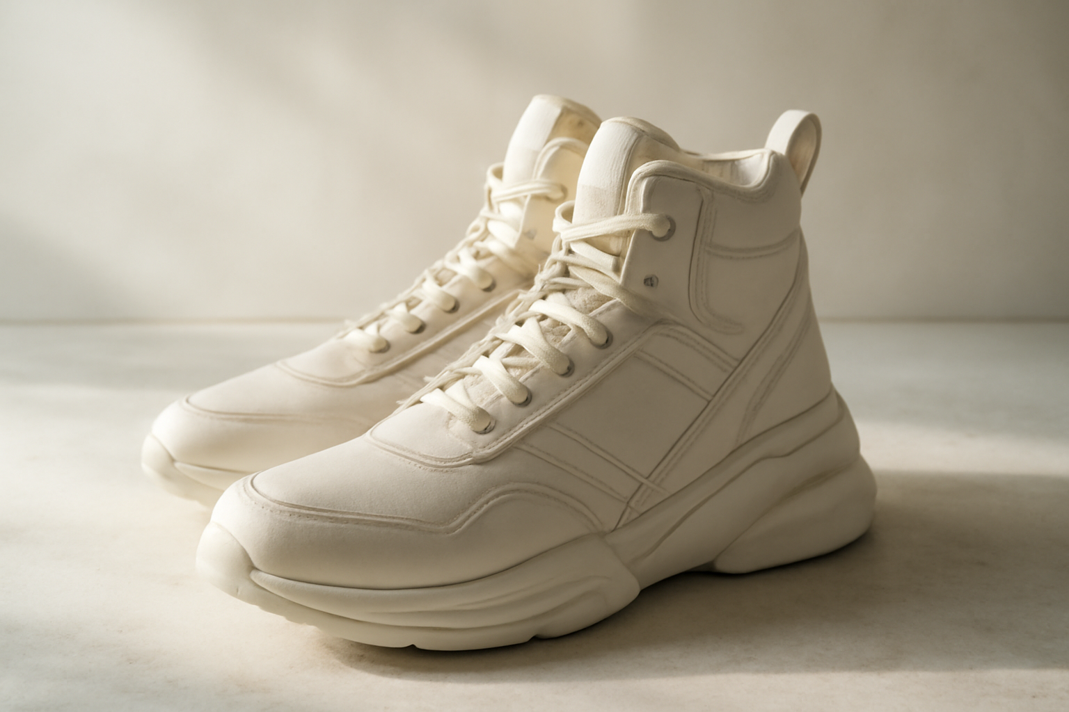 annie-chausseur-rick-owens-geobasket-explication sneakers montantes au design avant-gardiste