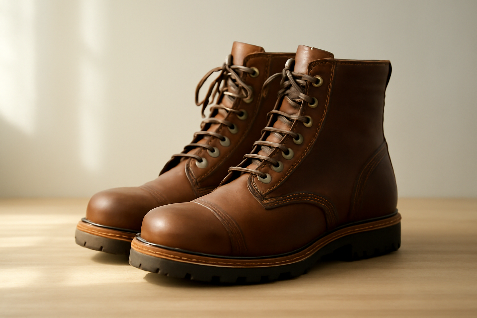 annie-chausseur-danner-mountain-light-explication bottes robustes en cuir avec lacets métalliques