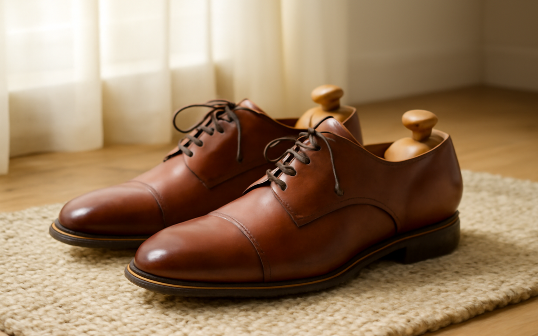 Comment entretenir des chaussures en cuir après la pluie ?