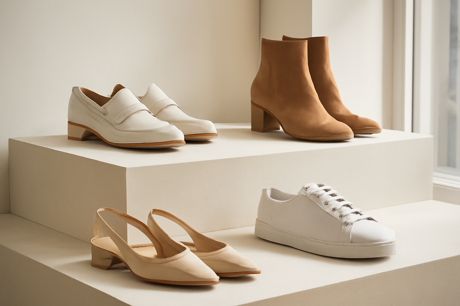 annie-chausseur-nouvelles-marques-chaussures-creative chaussures design exposées dans boutique