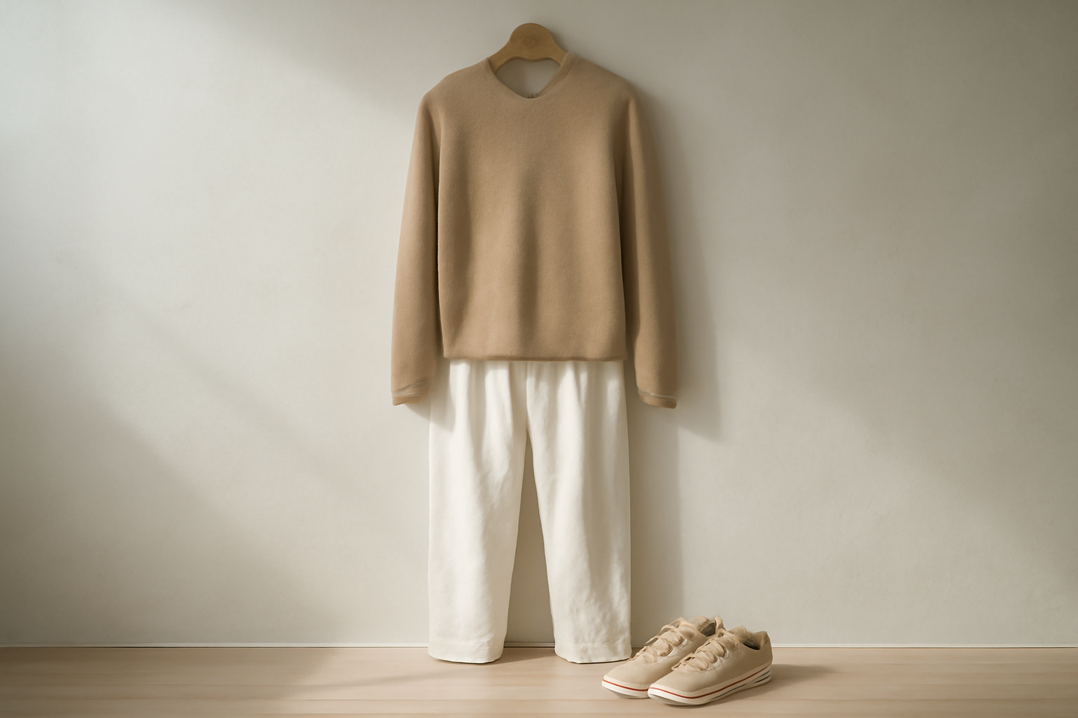 annie-chausseur-porter-chaussures-minimalistes-quotidien tenue simple avec chaussures minimalistes
