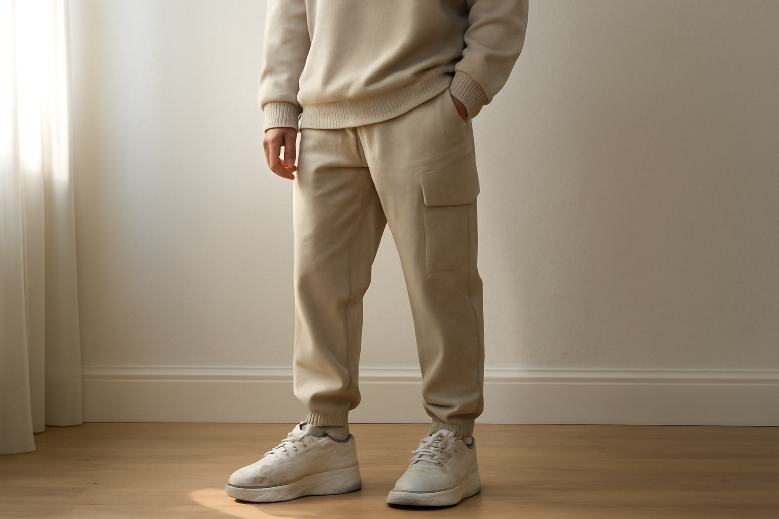 tenue streetwear avec chaussures modernes