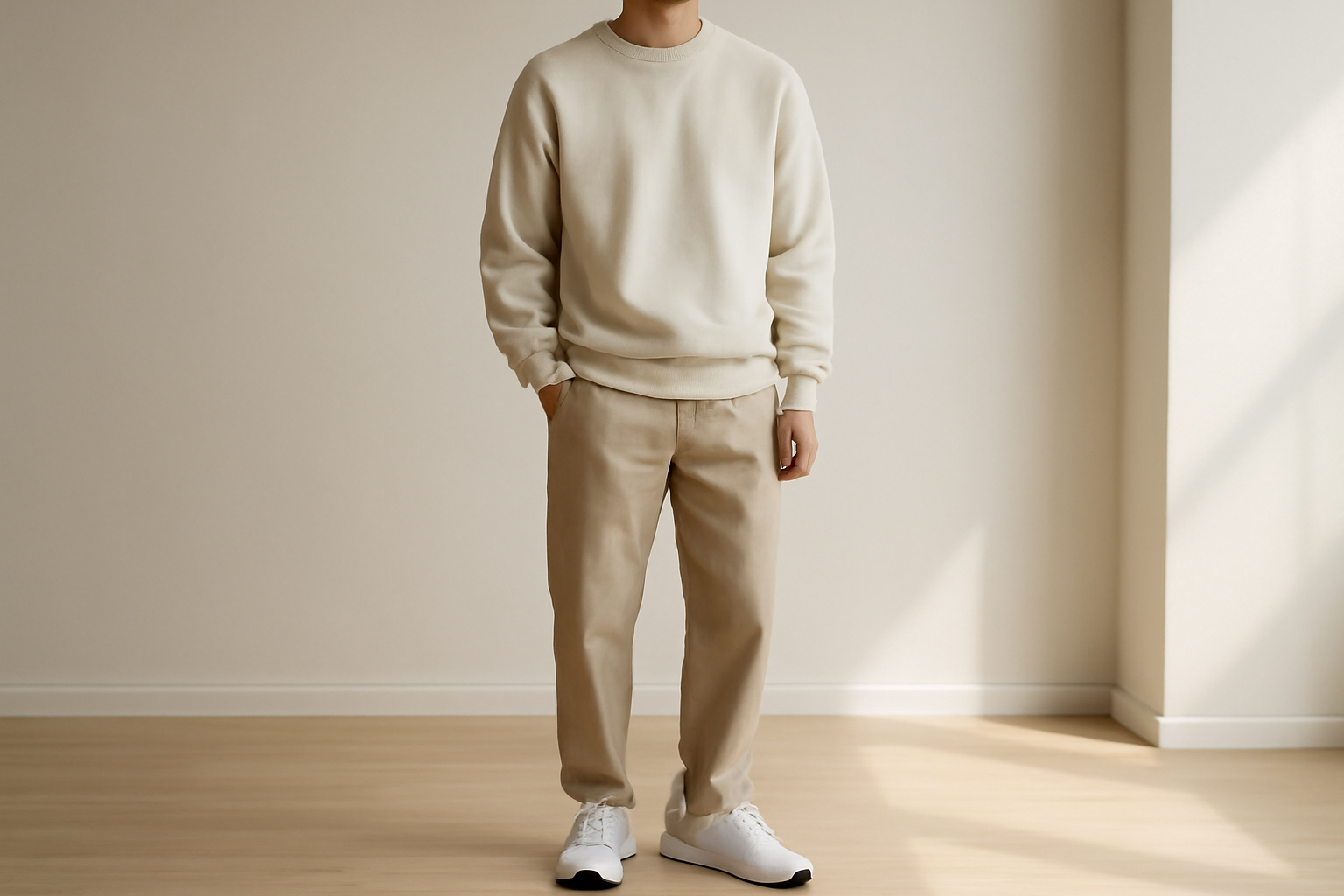 annie-chausseur-porter-chaussures-street-minimal tenue streetwear simple avec chaussures modernes