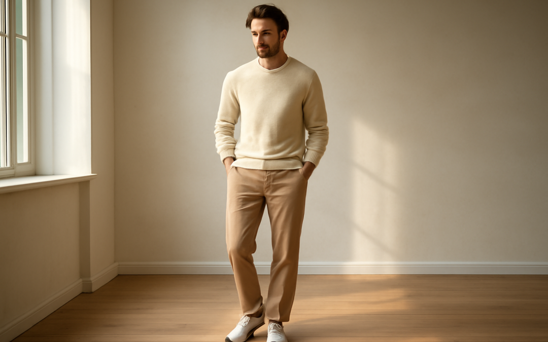 Comment porter des sneakers design dans une tenue masculine simple ?