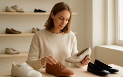 Comment choisir des chaussures dans une boutique de mode en ville ?