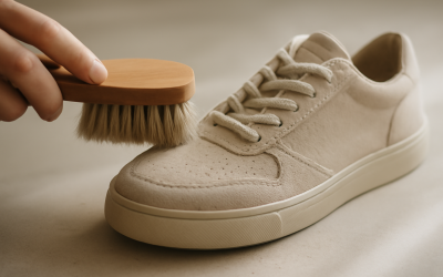 Comment enlever la poussière sur des chaussures après une journée en ville ?
