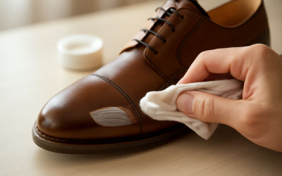 Comment entretenir des chaussures en cuir utilisées en ville ?