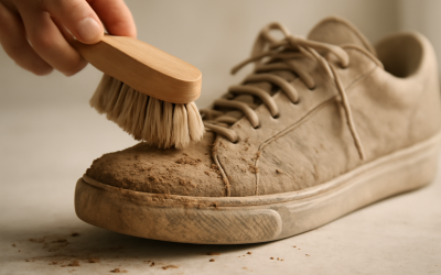 Comment nettoyer ses chaussures après avoir marché dans la boue en ville ?