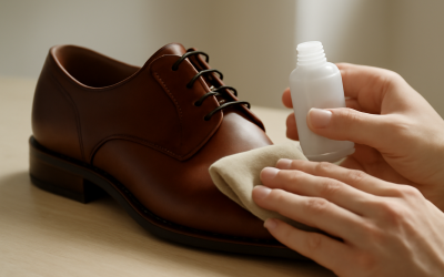 Comment nettoyer des chaussures en cuir après usage quotidien ?