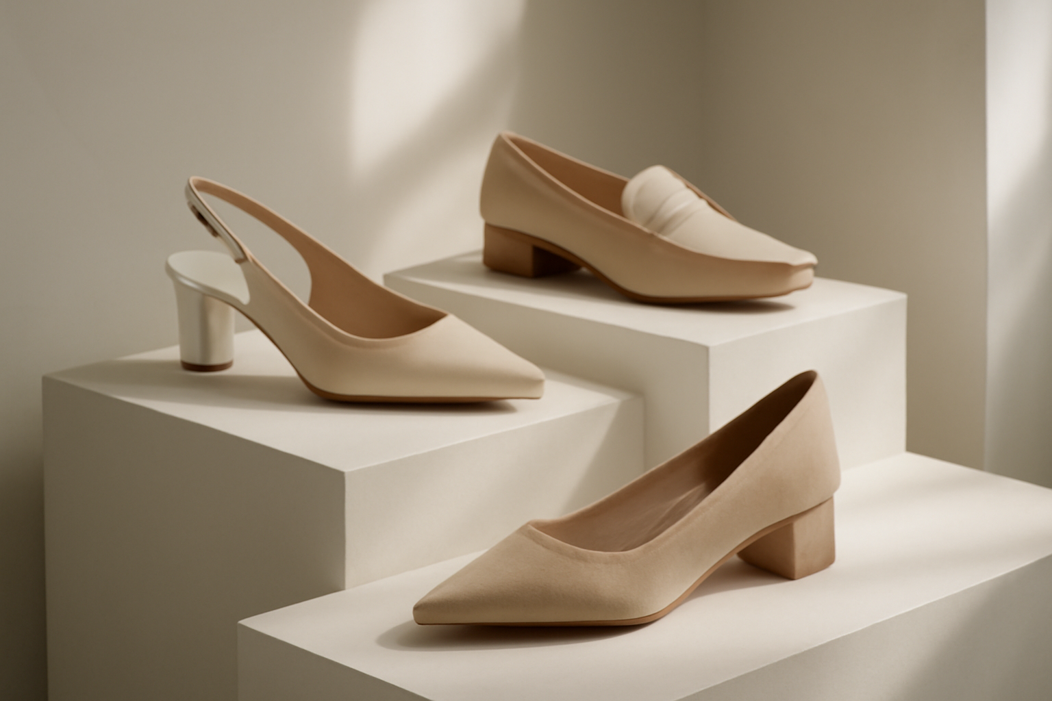 annie-chausseur-nouvelles-marques-chaussures-design-europe chaussures design exposées sur présentoir