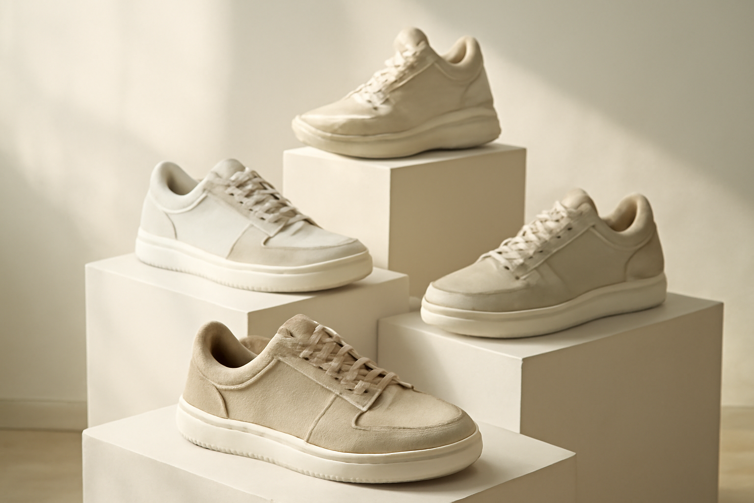 annie-chausseur-nouvelles-sneakers-createurs-parisiens sneakers design exposées sur présentoir