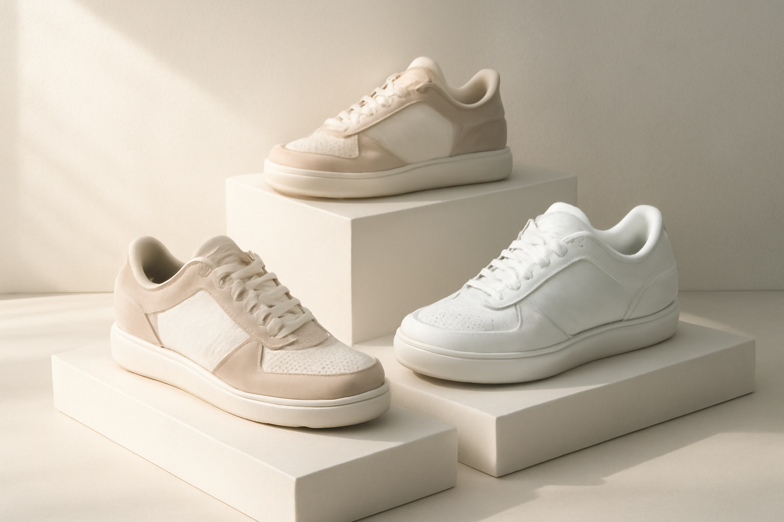 annie-chausseur-nouvelles-sneakers-createurs-urbains sneakers design exposées sur présentoir