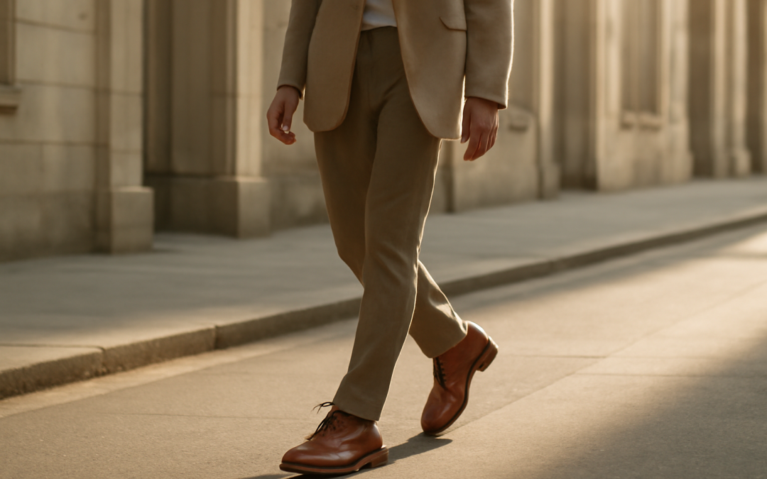 Comment porter des chaussures en cuir avec une tenue simple ?