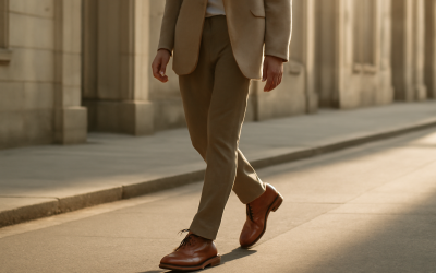 Comment porter des chaussures en cuir avec une tenue simple ?